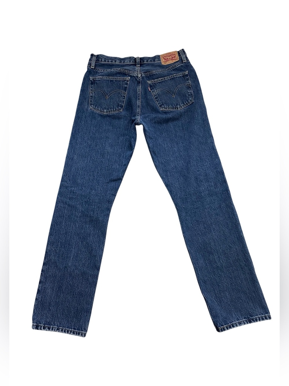 Levi’s 501 Straight Leg Jeans – Dark Blue Wash | W29 L30 | PC9-12501-0395 - Picture 2 of 6